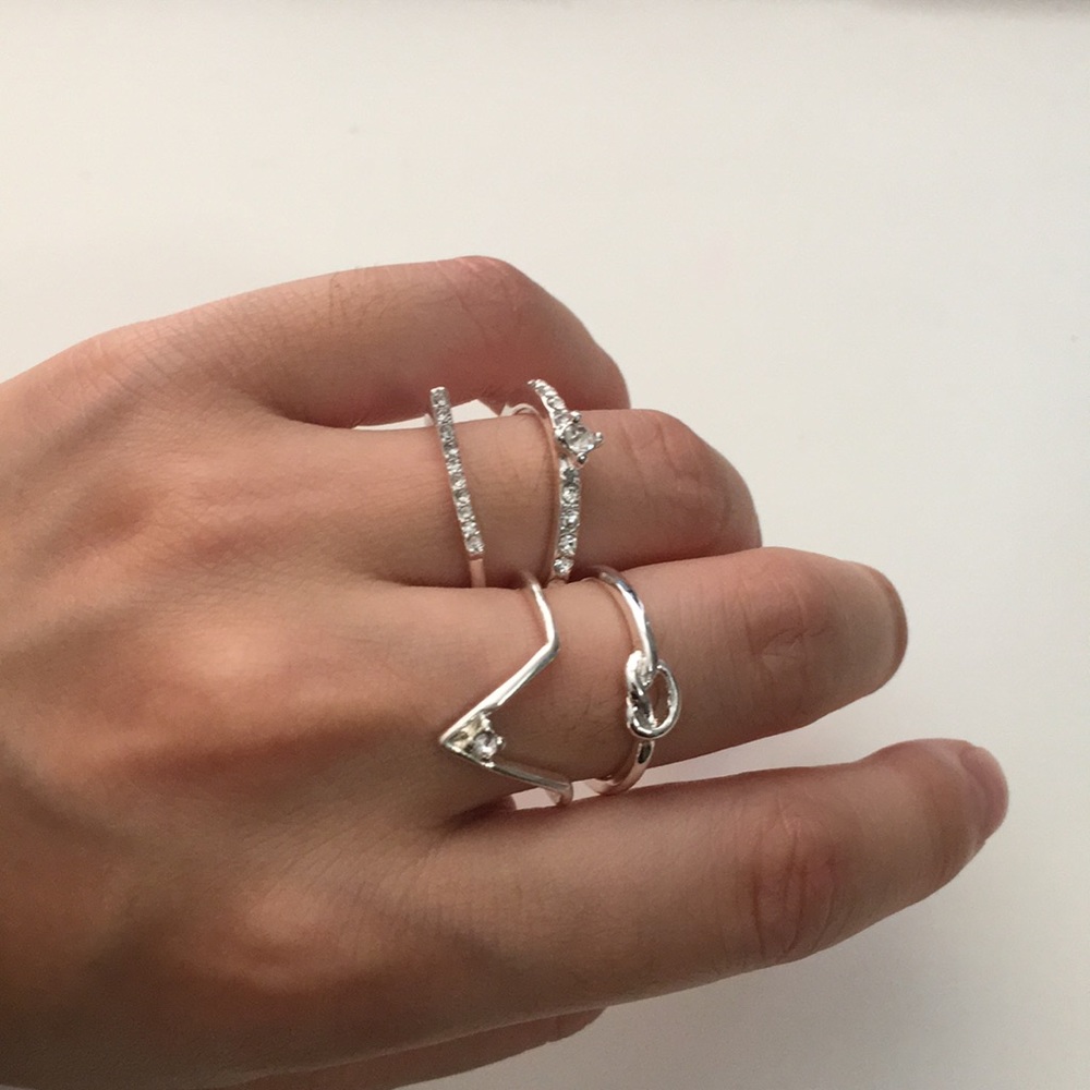 Silver rings